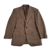 J.PRESS ジェイプレス AUTHENTIC MODEL くるみボタン ヘリンボーン テーラードジャケット 94-80-175 YA6/メンズ