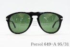 Persol サングラス 649-A 95/31 ティアドロップ フレーム おしゃれ 眼鏡 メガネ ペルソール 正規品