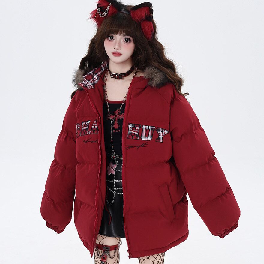 ゴスロリ通販 With U 地雷系 CRAZYGIRLシリーズ ジャケット ダウン