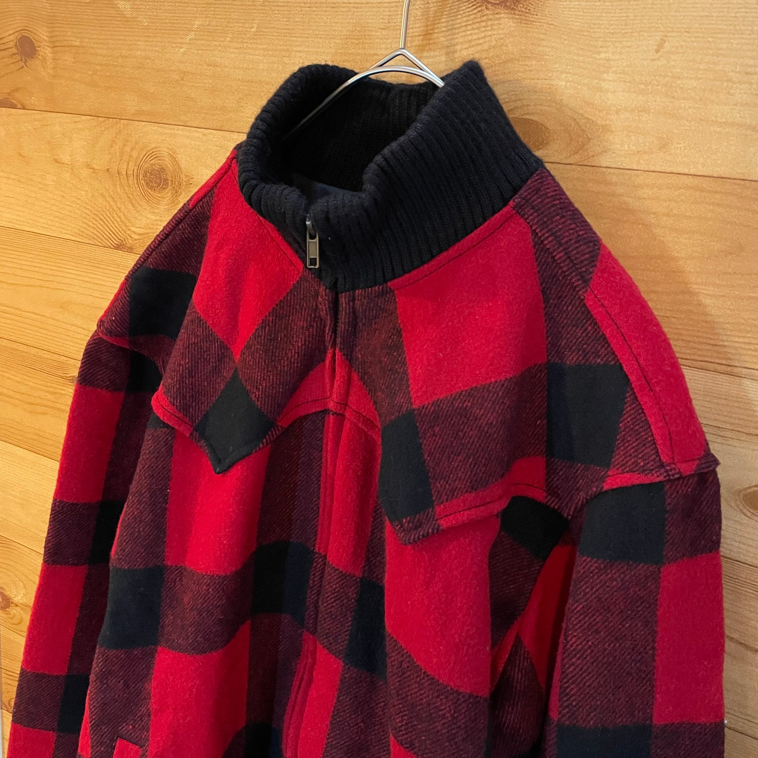 WOOLRICH】ウールジャケット バッファローチェック ブロックチェック ...