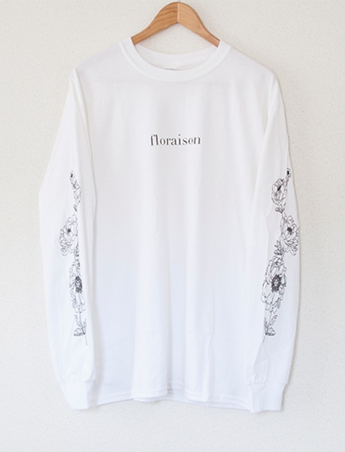 【STAY SICK CLOTHING】Floraison Long Sleeve (White)