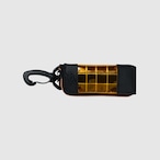 vibram light case (black×orange) with orange glowing zip