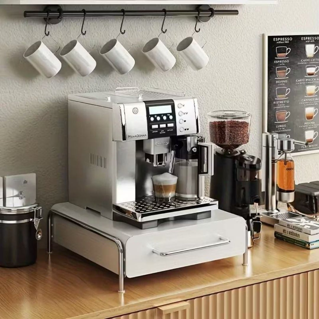 収納ボックス 引き出し コーヒーメーカー用 棚 インテリア カラー
