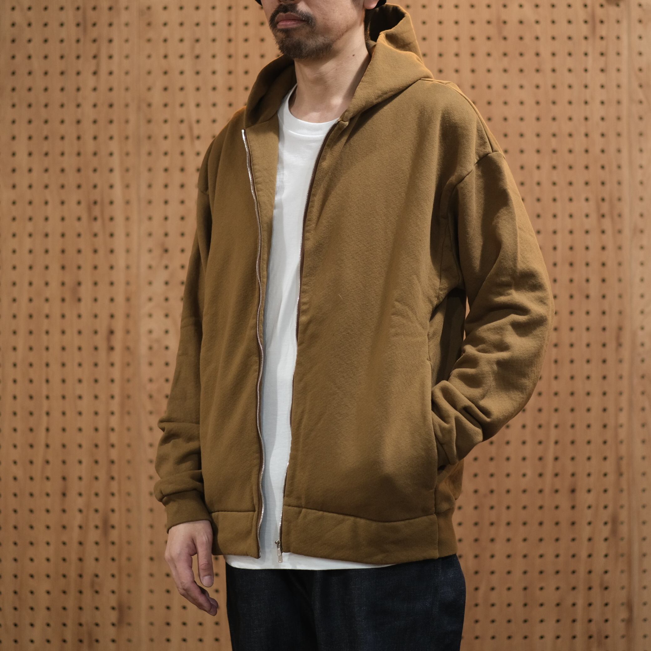 zip up parka