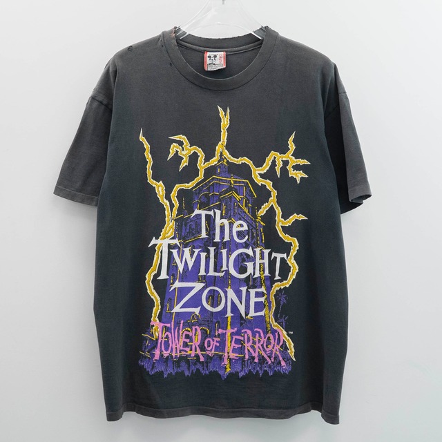 Disney " The Twilight Zone Towe Of Terror " Original Tag XL 【A7-52】