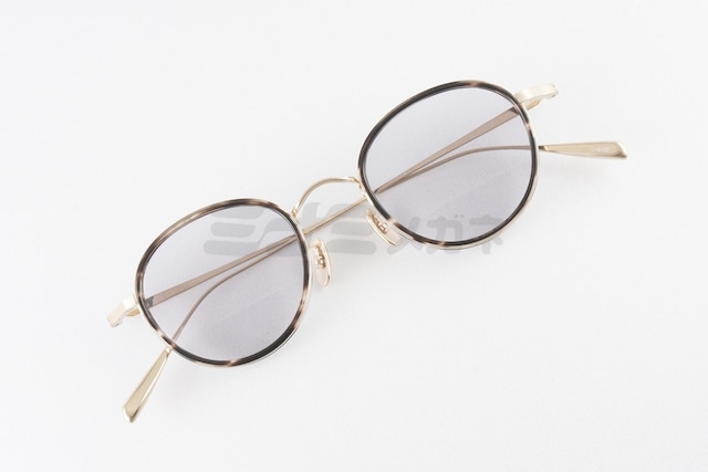 【高畑充希さん着用】BJ CLASSIC サングラス PREM-116CW NT C-6-30 スモーク ボストン セルロイド チタン クラシカル セル巻き BJクラシック 鯖江 日本製 正規品-4枚目