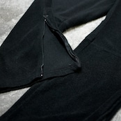 black fleece pants