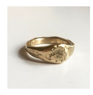 SPQR Ring 18Ct Gold