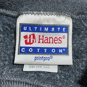 HANES XXL ビッグシルエット スウェット トレーナー 無地 プレーン プルオーバー ヘインズ US古着