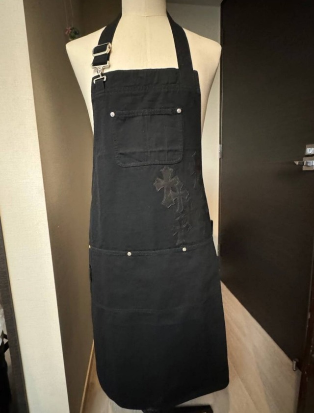 CHROME HEARTS クロムハーツ クロスパッチ デニム エプロン