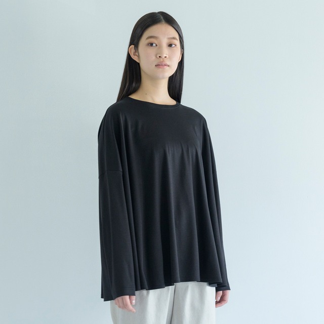 “SWELL”  poncho silhouette long T-shirt [ポンチョシルエットTシャツ]