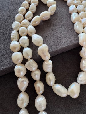 3連Pearl Necklace【M】