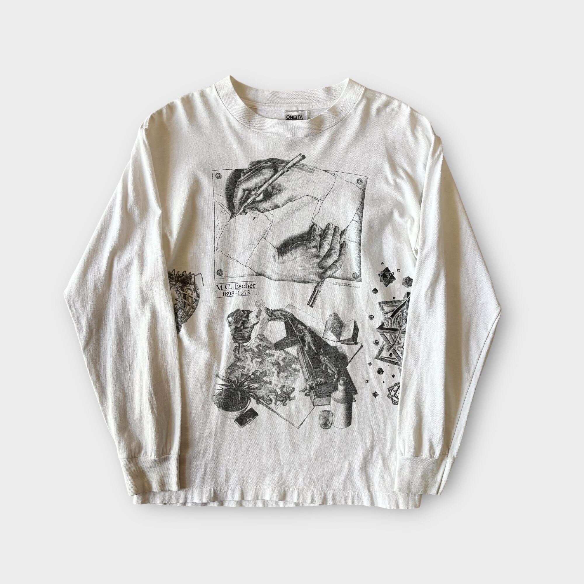 M.C. Escher ロングスリーブ Tシャツ made in USA