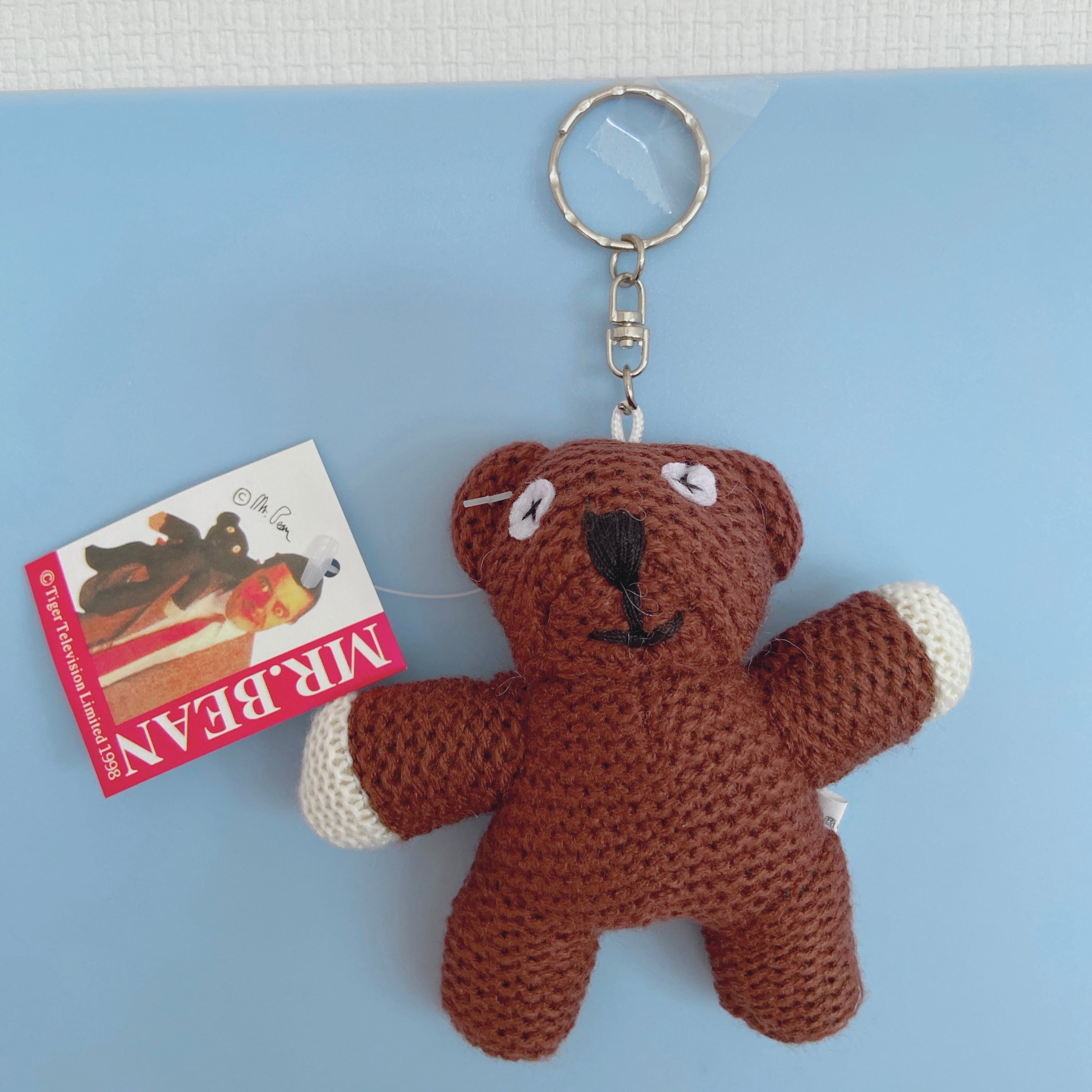 再入荷 Mr.ビーンのクマのぬいぐるみ テディのキーホルダー | 雑貨店feve 