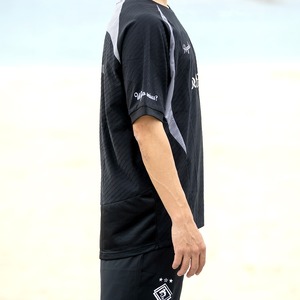 REI JOGANICA LIFE STYLE TEE（ブラック×グレー）