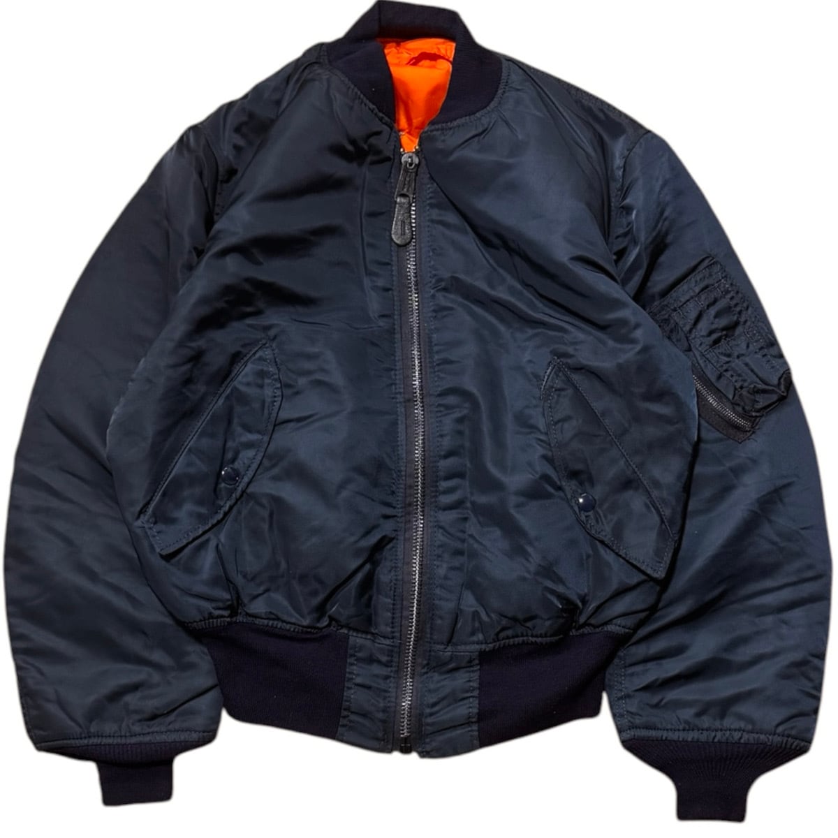 米軍実物 USAF 1965年製 ALPHA INDUSTRIES 社 MA-1 フライトジャケット
