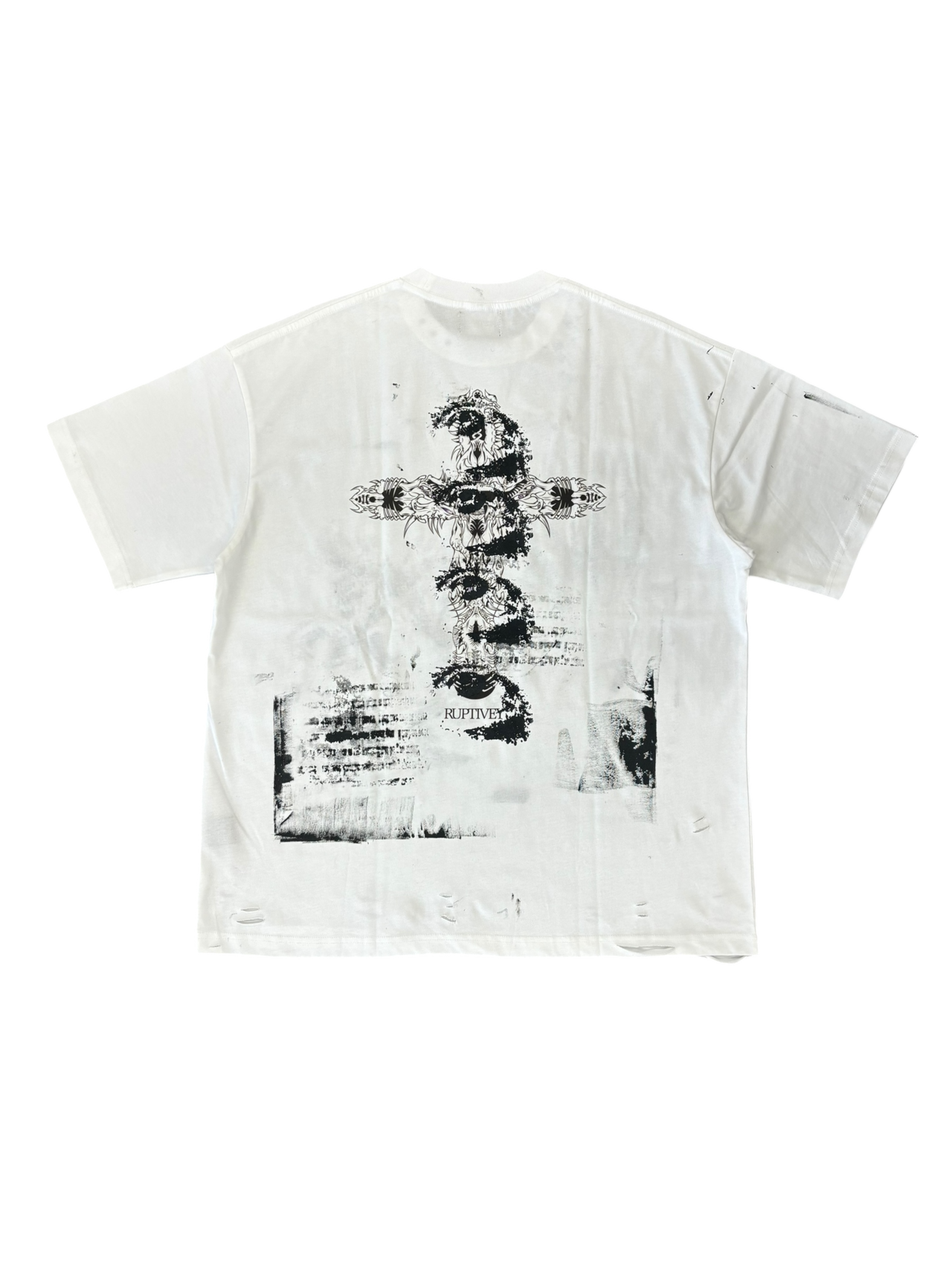 【RUPTIVEY】Graphic logo Tee limited Editions WHITE (sizeL)