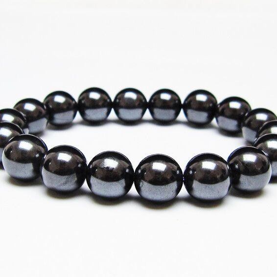 スギライト ブレスレット 11mm ブラックスギライト ブレスレット ブレス 一点物 メール便可 [M便 1/10] 111-47230