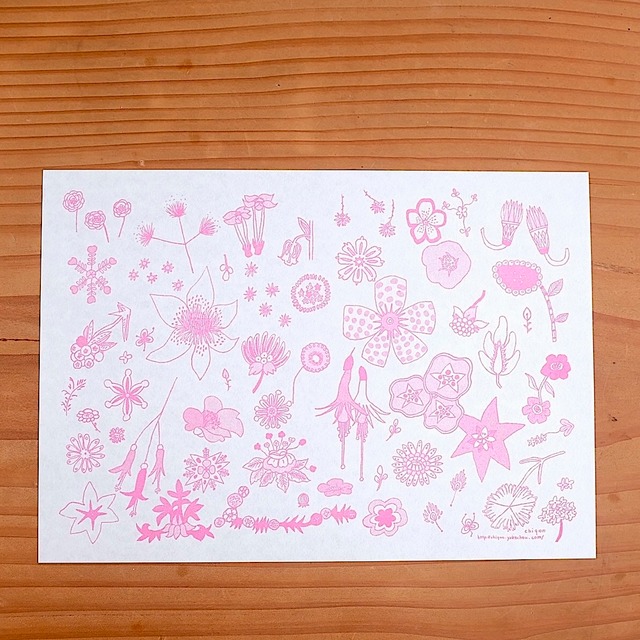 【CHIQON】PAPER IN B6サイズ 便箋「はなピンク」