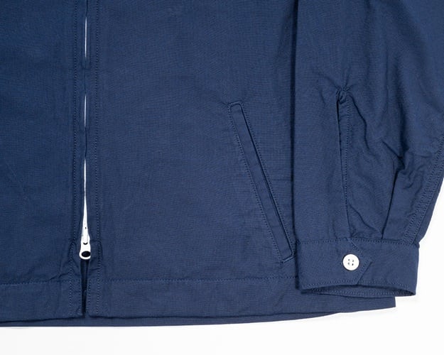 WORKERS(ワーカーズ)～Swing Top, Combed OX, Solid Navy～ | Amboy