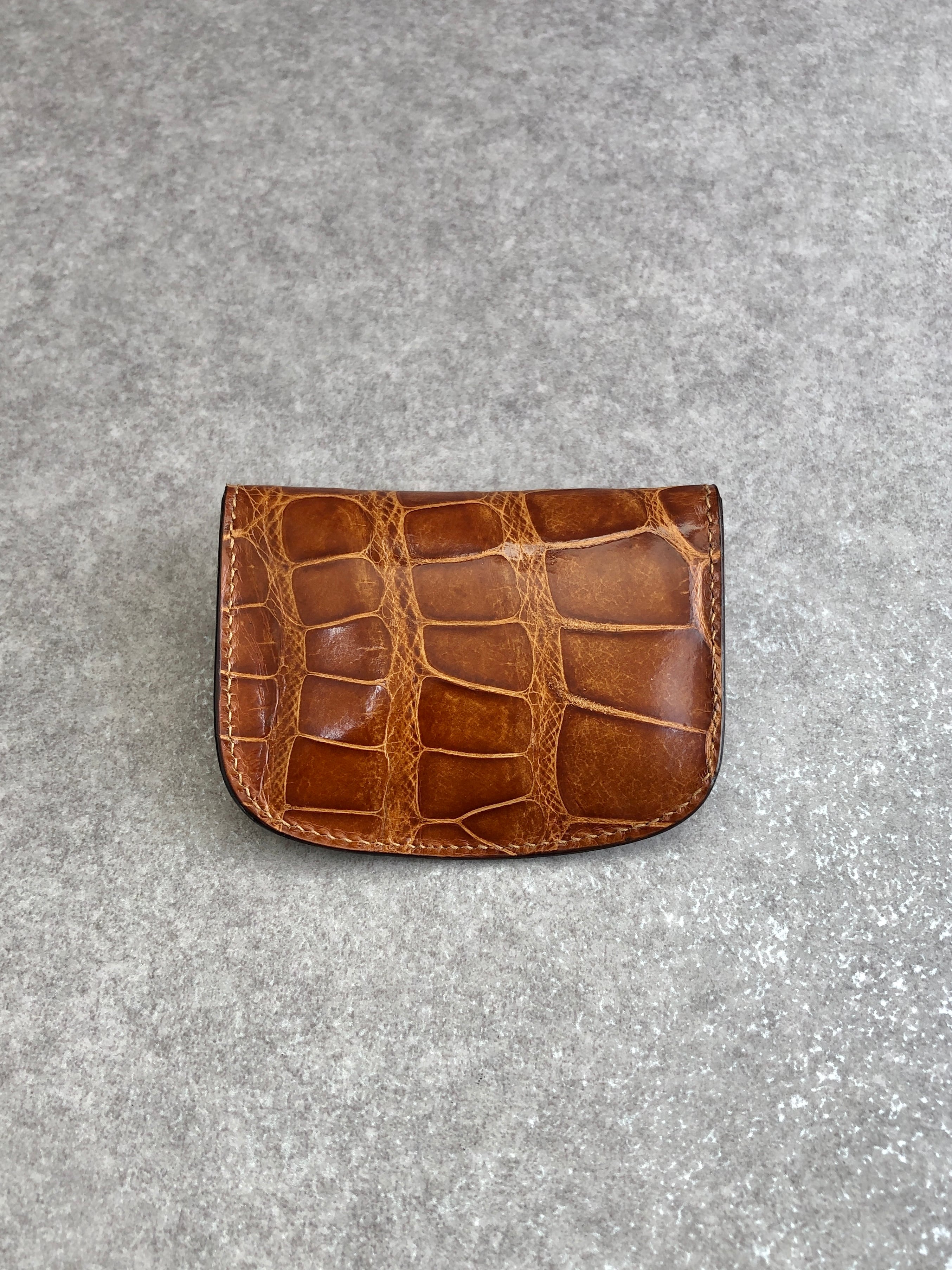 GUCCI グッチ 財布 ブラウン レザー コインケース vintage