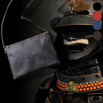 革のダイヤ「黒桟革(くろざんがわ)ショルダーバッグ」（戦国時代から