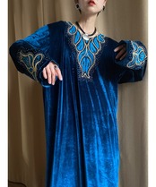 embroidery designr ethnic vintage dress-3792-12