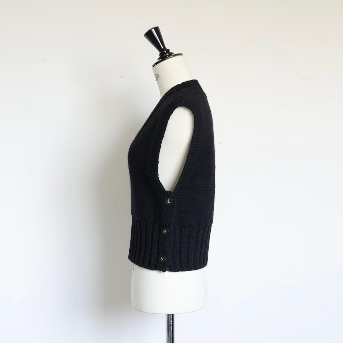 GPG-539 Marine Knit Vest | gypsohila