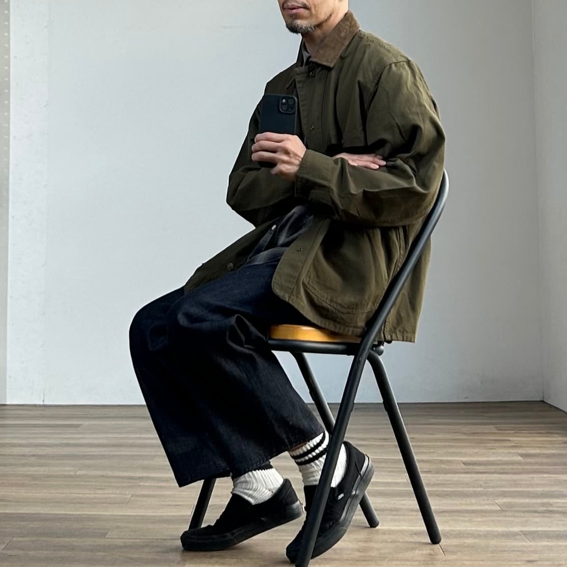 ARMY TWILL】COTTON DUCK LOGGER JACKET アーミーツイル コットン