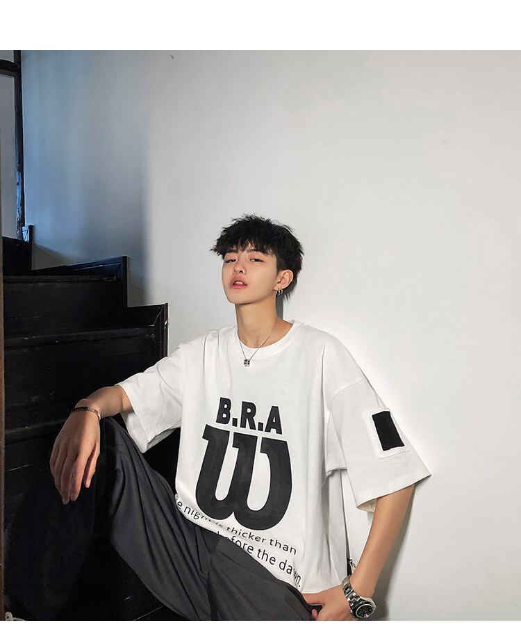 全3色 Tシャツ カットソー プリント カジュアル おしゃれ