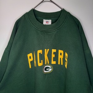 NFL　クルーネック　スウェット　トレーナー　パッカーズ　刺繍ロゴ