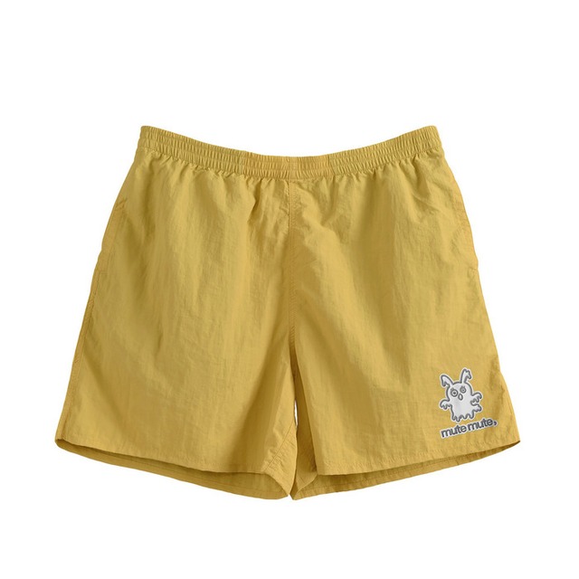 Little MU Nylon Pants yellow M1008