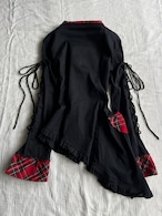 "BODYLINE" Bat Lace-up Jacket