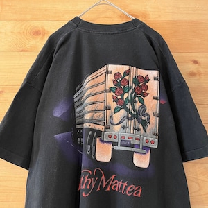 【FRUIT OF THE LOOM】 80s 90s トラック Tシャツ バックプリント