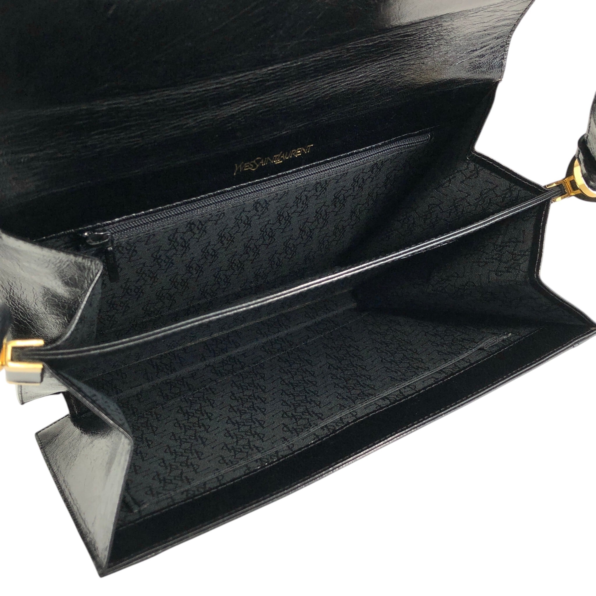 Yves Saint Laurent イヴ・サンローラン ショルダーバッグ ブラック