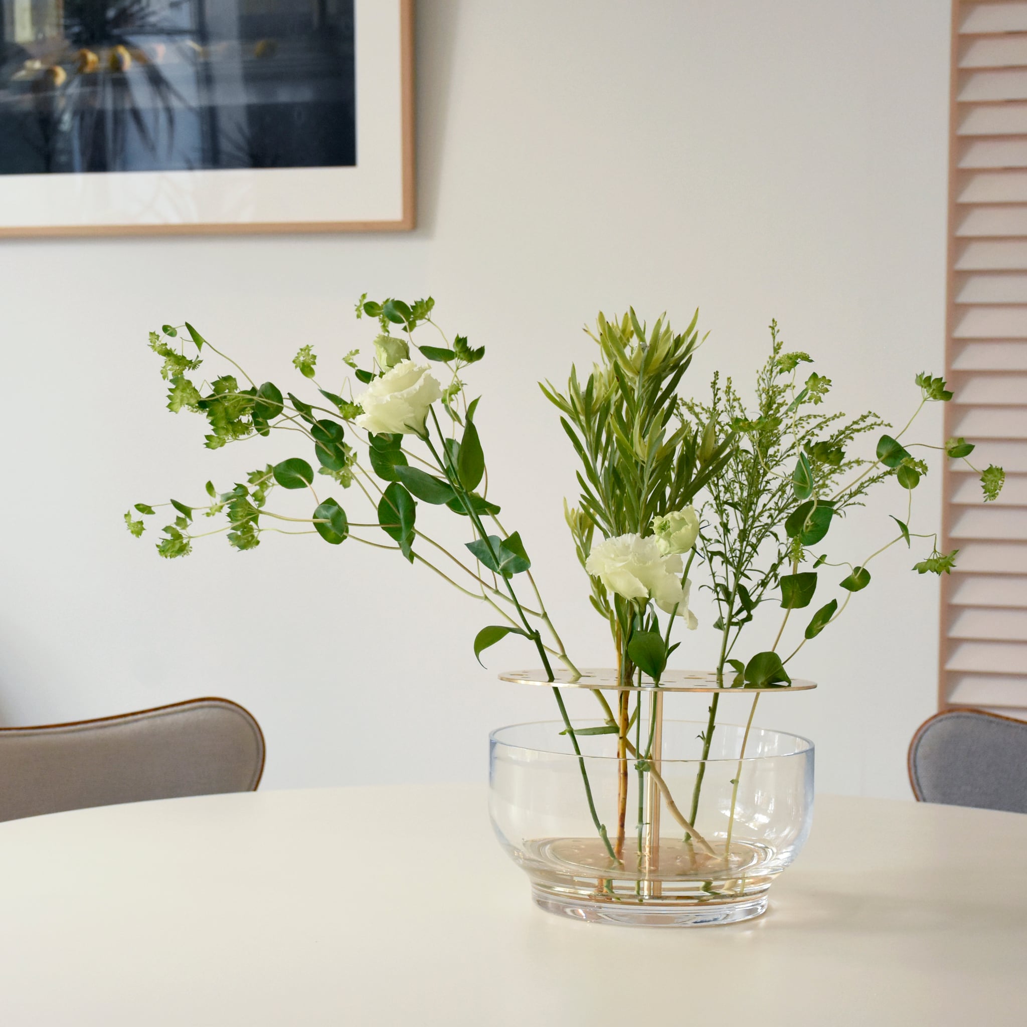 IKEBANA VASE LARGE / 真鍮ラッカー / イケバナベース / ラージサイズ