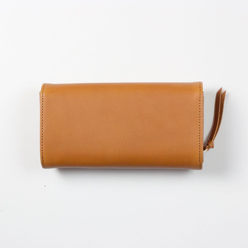 フラップ式ロングウォレット (アラバスタレザー) 【aw-10hn