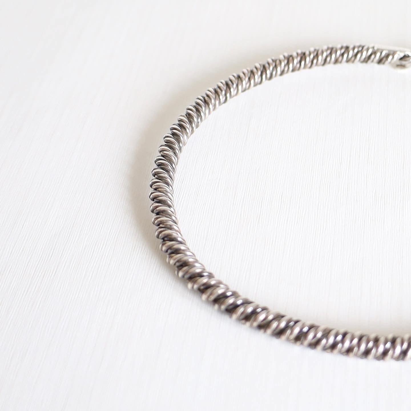 50s ヴィンテージ チョーカー シルバー925 STARLINGSILVER vintage