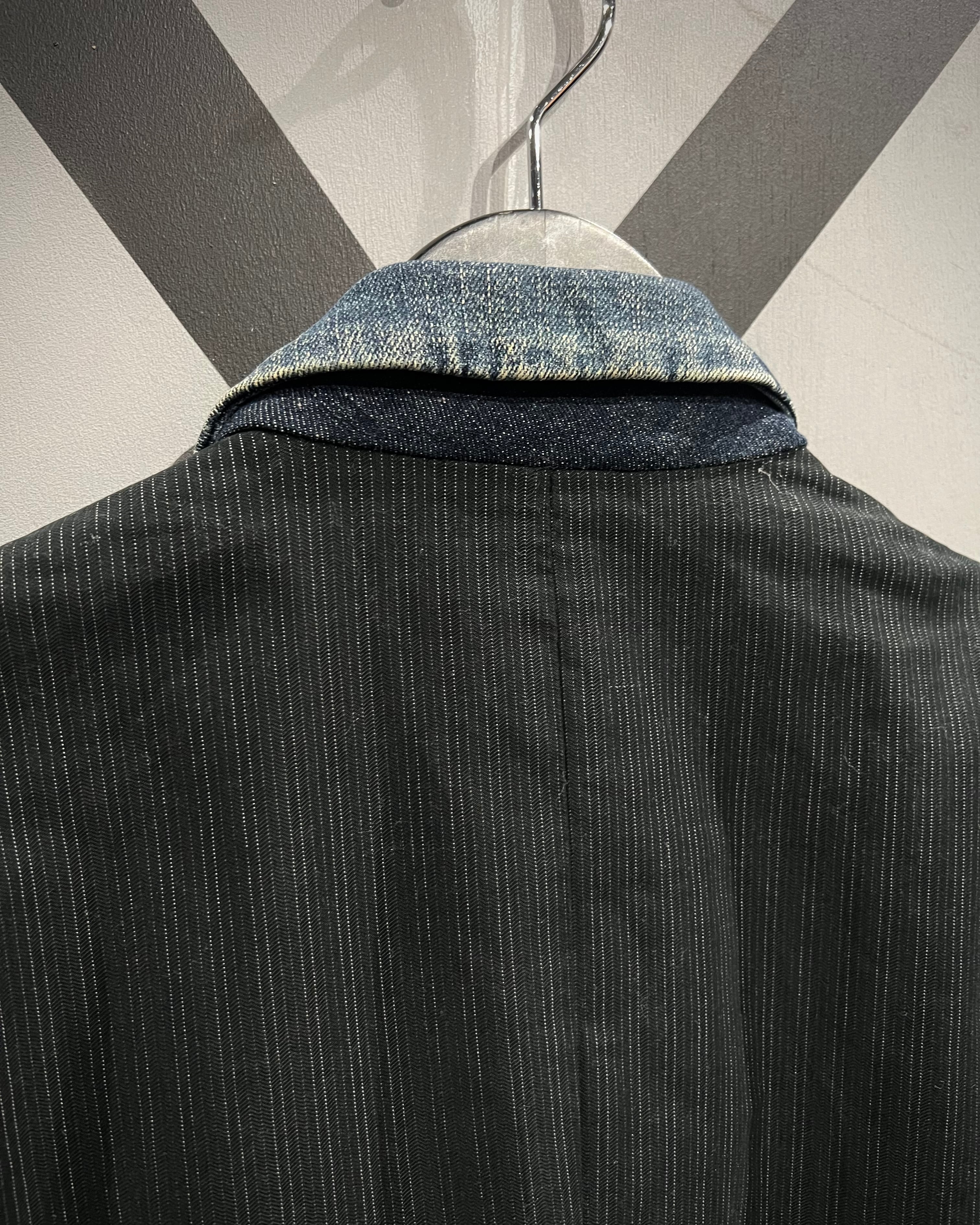 X VINTAGE】“DIESEL” Denim Switching Tailored Jacket | Caka(カカ