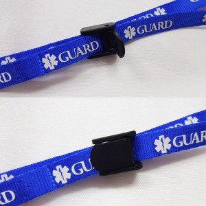 GUARD ガード スターオブライフ 医療現場 ホイッスル用ストラップ オフィスでのネーム下げ用 GUARDネックストラップ guardstrap