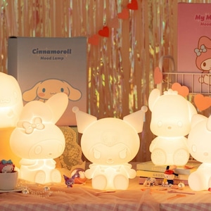 【韓国限定 公式】sanrio silicon touch mood light 5types / シリコン タッチ ムードライト テーブルランプ サンリオコリア サンリオキャラクターズ 照明