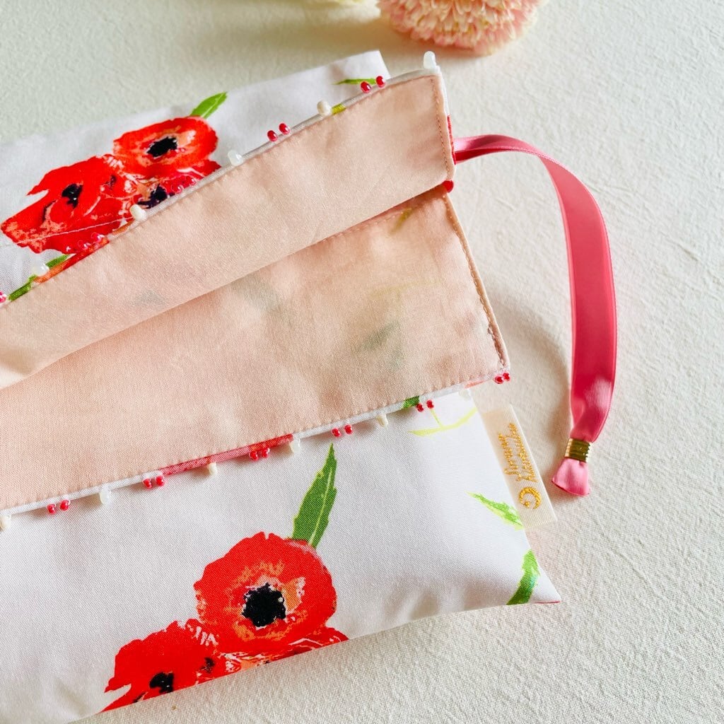 つゆつぶポーチ「honesty」