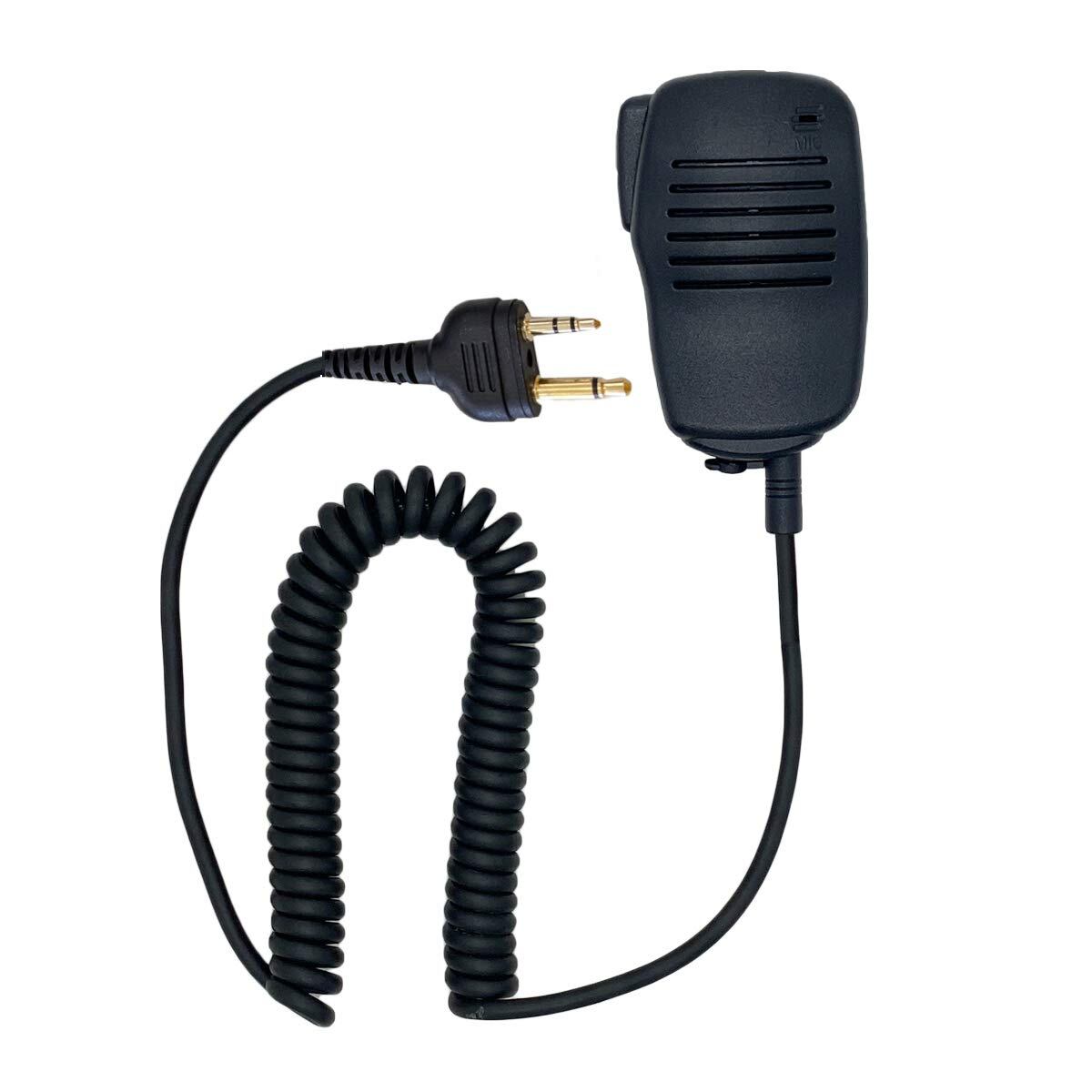 【特価処分】アイコム対応 インカム スピーカーマイクロホン 2ピン用 特定小電力 トランシーバー用 IC-4120 IC-4110 IC-4120 IC-4120BT IC-4100 IC-4100D IC-4110 IC-4110D IC-4188D 用 HM-186互換品 FIELD GEAR SMA