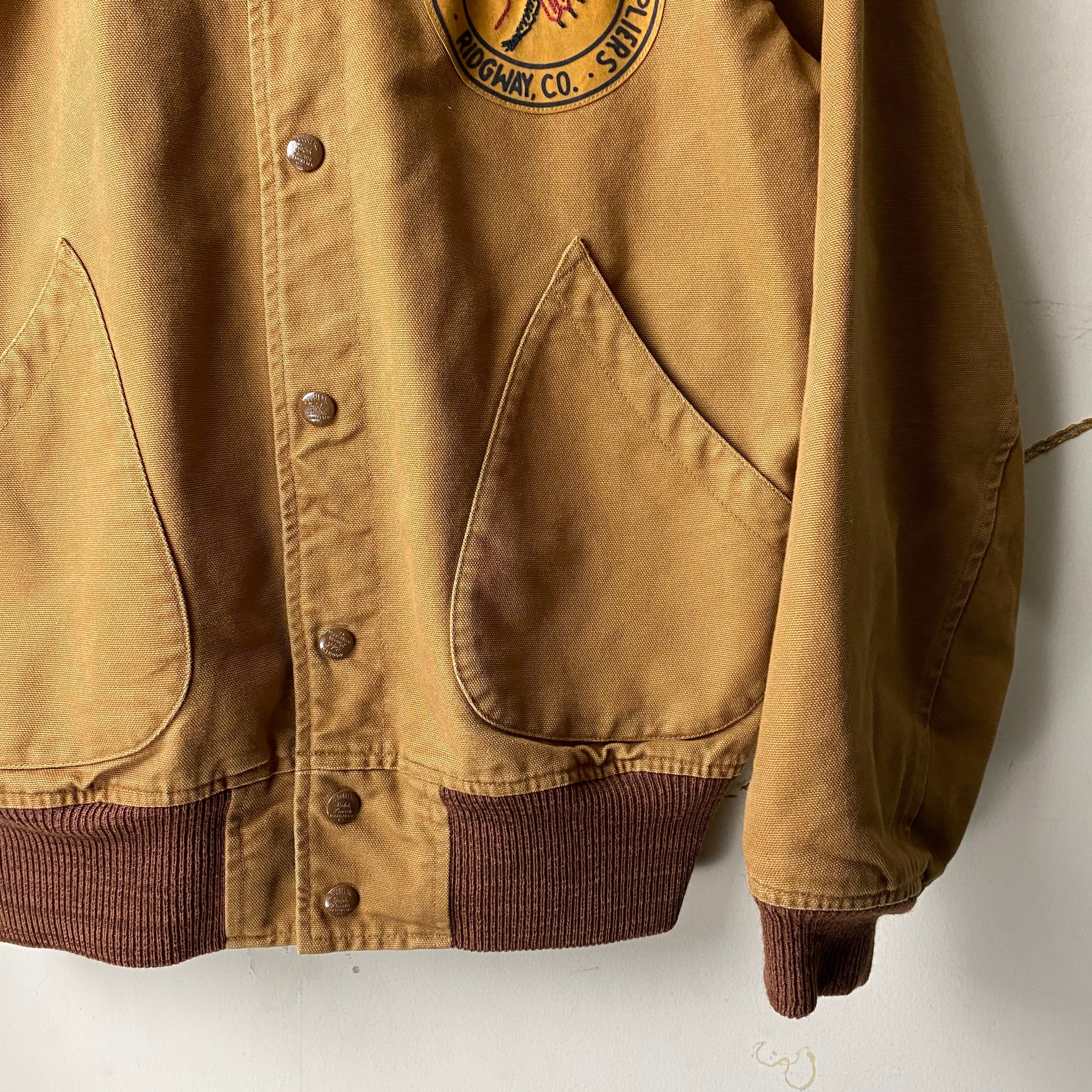 RRL brown duck × camouflage nylon reversible blouson | NOIR ONLINE