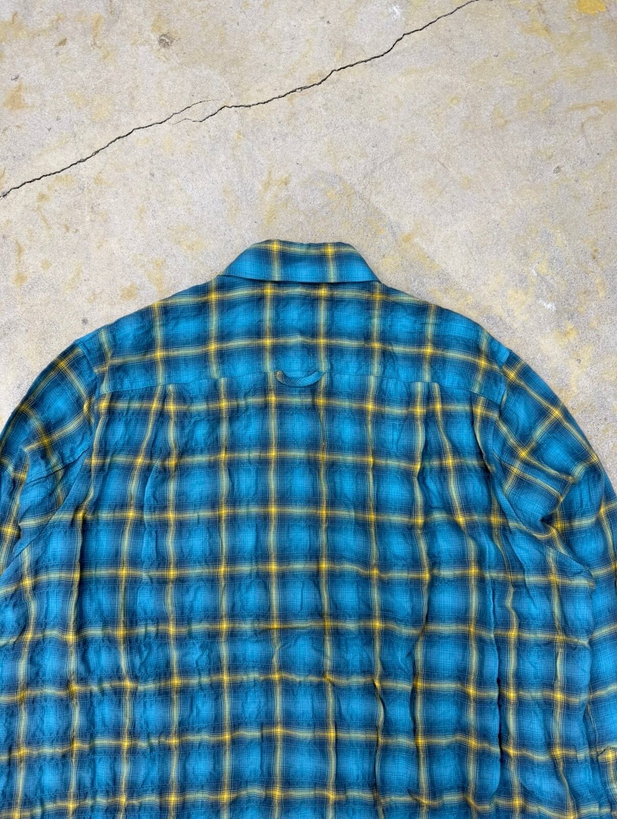 Laid.B | Wet Rag Check Shirts | Blue | HOWDAY
