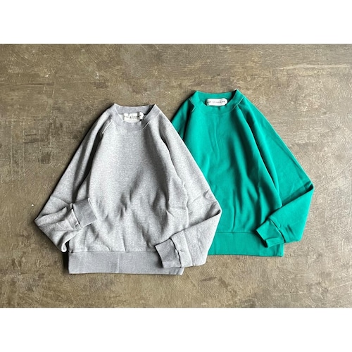 Shinzone(シンゾーン) 『COMMON SWEAT』Essential Crew Neck Sweat GRAY&GREEN