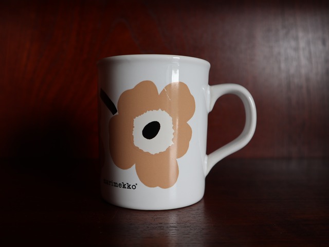 【N様ご予約商品】marimekko オールドマグ　Unikko グレー