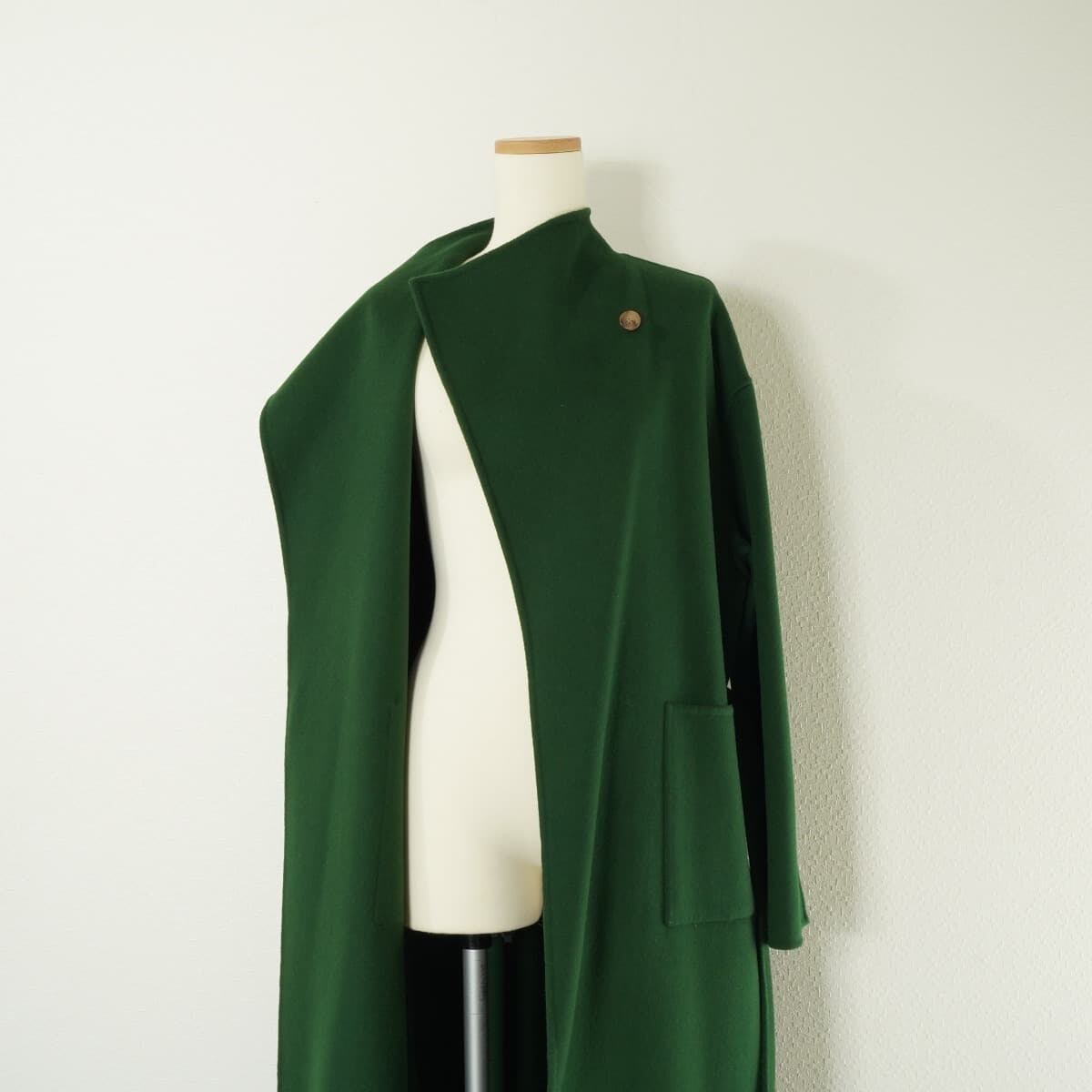 AMERI アメリ STAND COLLAR SCARF COAT スタンドカラー スカーフ 