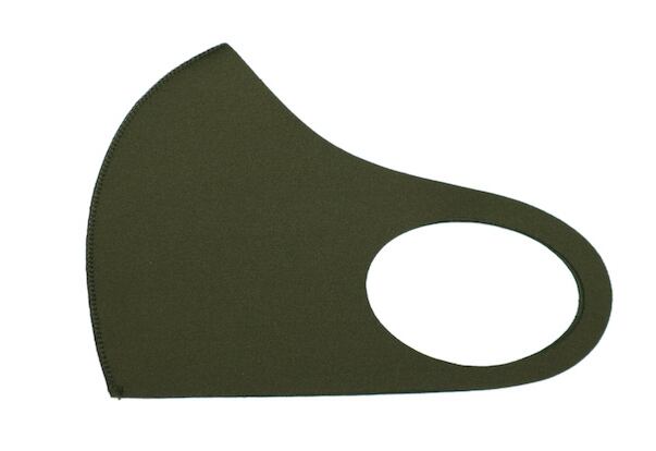 使い心地バツグン ✳︎ 洗えるスタンダードマスク/ カーキ