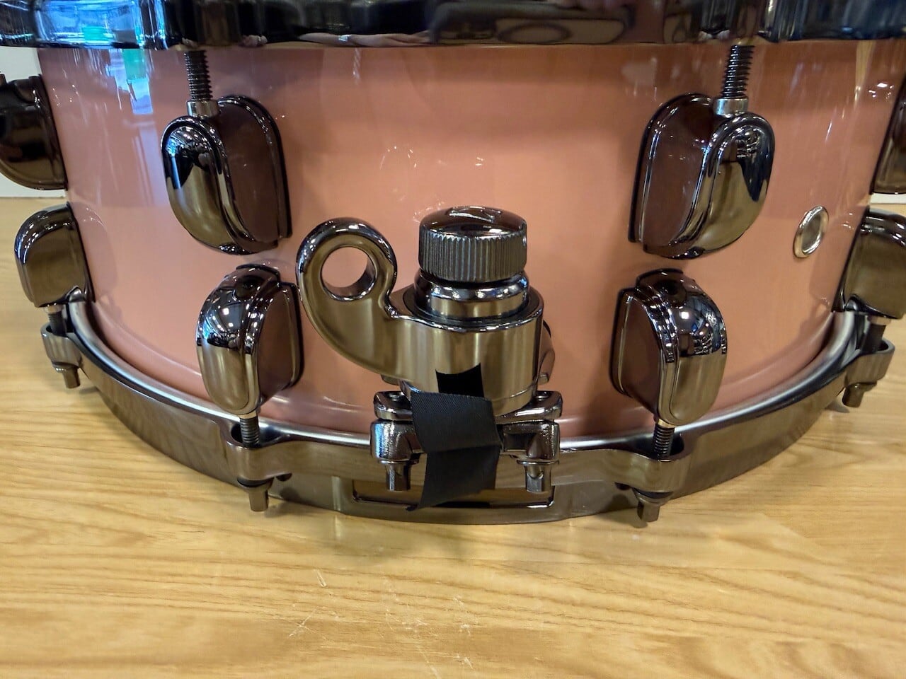 国内盤　非売品レア　：　Peter Moon Band　／　Star Dust 限定品]TAMA STARCLASSIC PERFORMER MBSS55BN-DRO 14 × 5.5 Dusty Rose